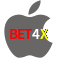 Aplicativo BET4X para iOS